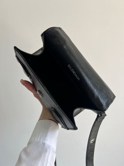 Сумка Balenciaga Hourglass X Le Cagole чорна