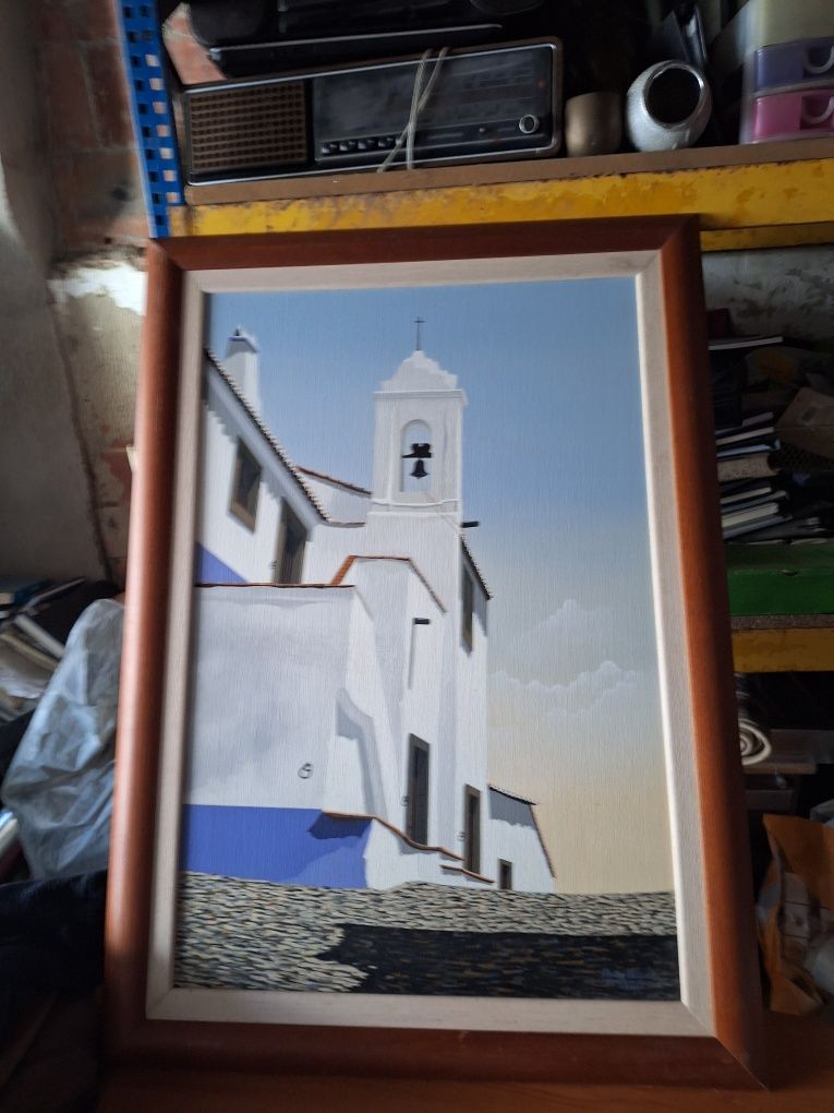 Varios Quadros  pintado a mao com assinatura