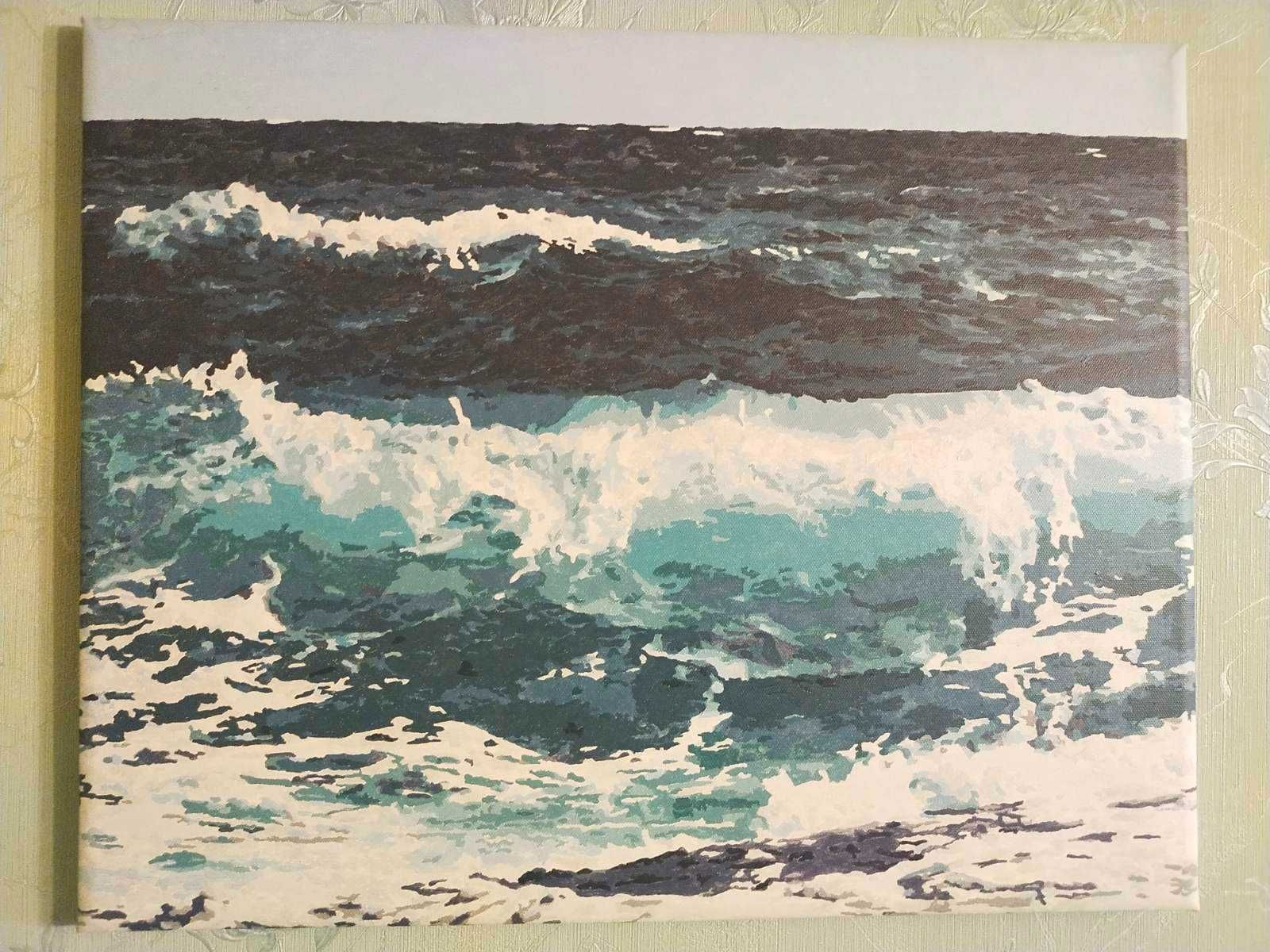 Картина "Воспоминание о море" 40х50 акрил