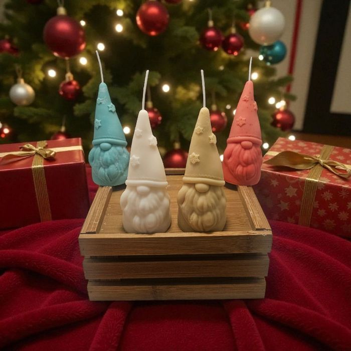 Świeczki sojowe świąteczne