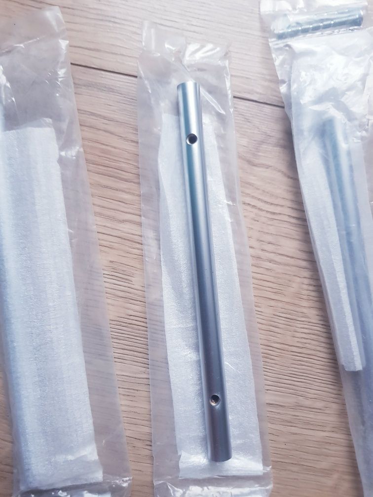 Nowe uchwyty metalowe do mebli, szafek  3 sztuk
