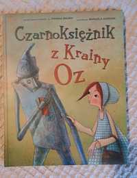 Książka dla dzieci "Czarnoksiężnik z krainy Oz" PREZENT