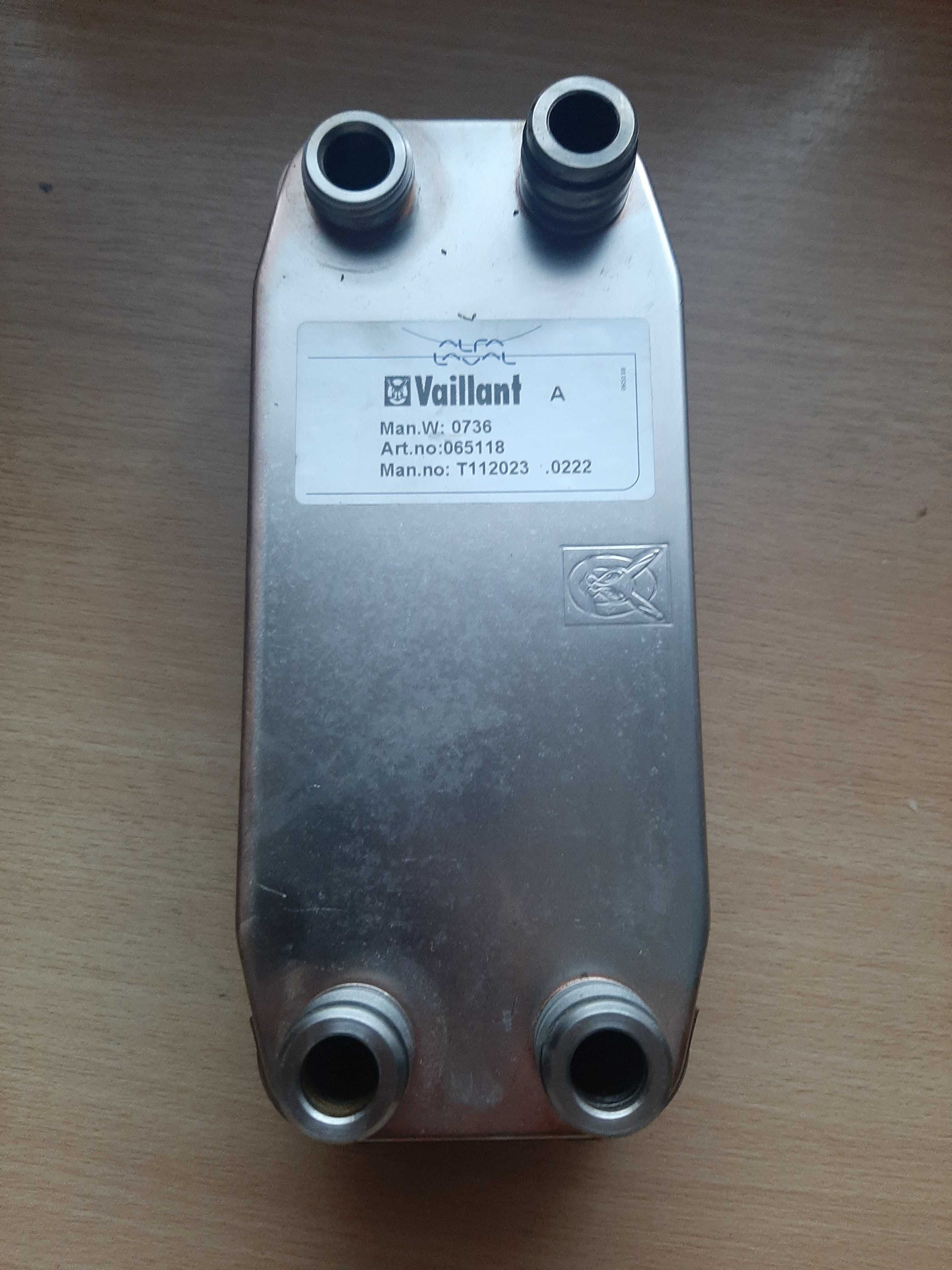 Wymiennik CWU Vaillant VUW 200/2-3 używany i inne modele
