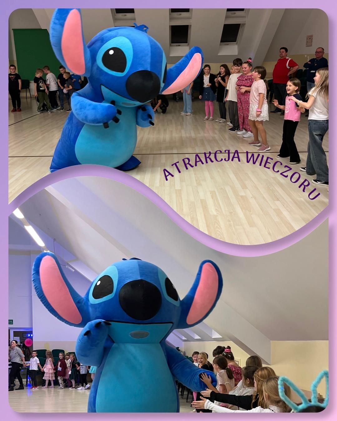 Stitch Panda Biały Miś