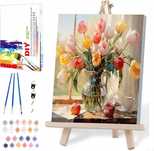 m2449. Obraz Malowanie po numerach 30x40 NA RAMIE