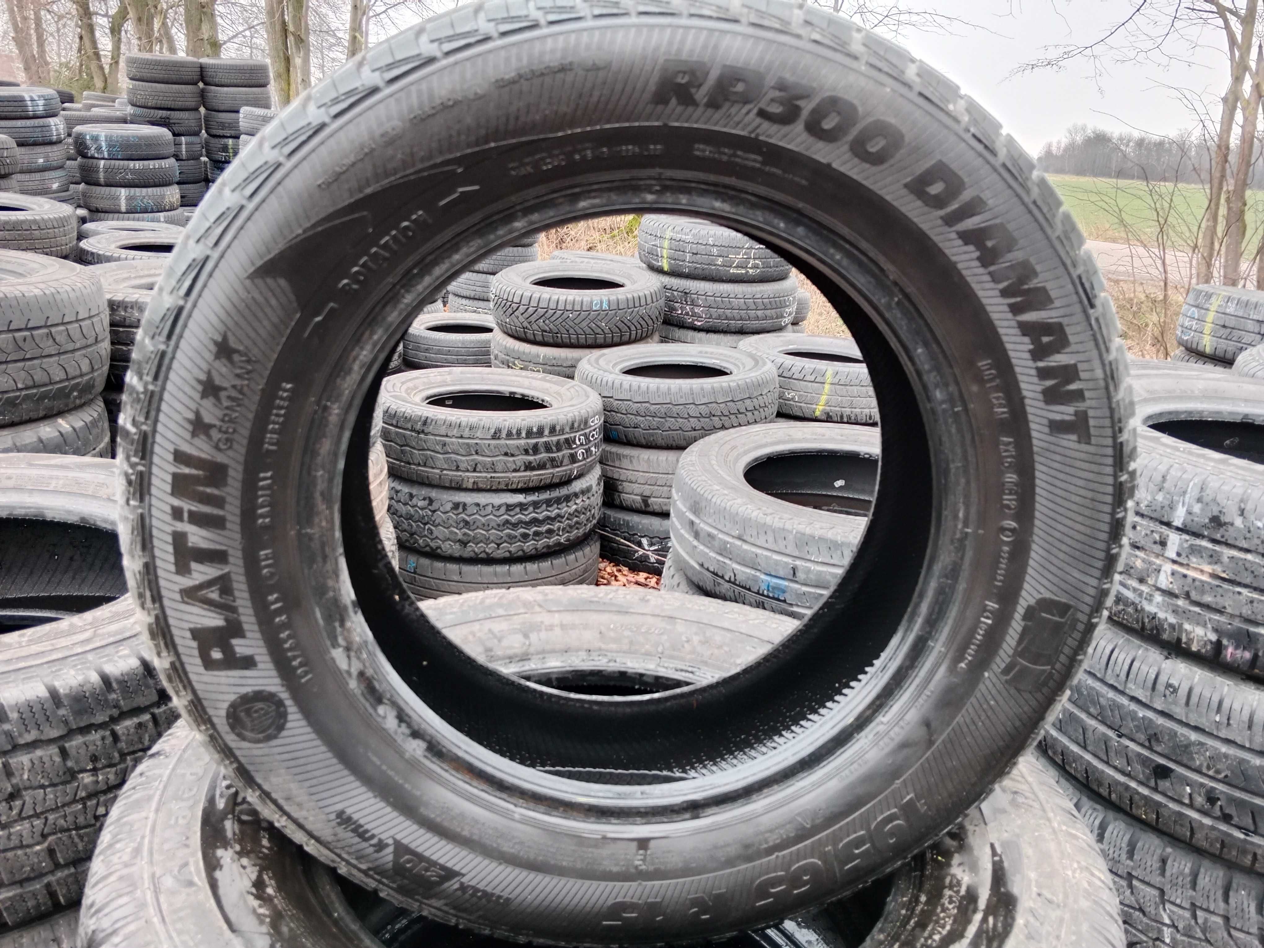 Opona używana letnia 195/65R15 Platin RP300 Diamant 1szt.