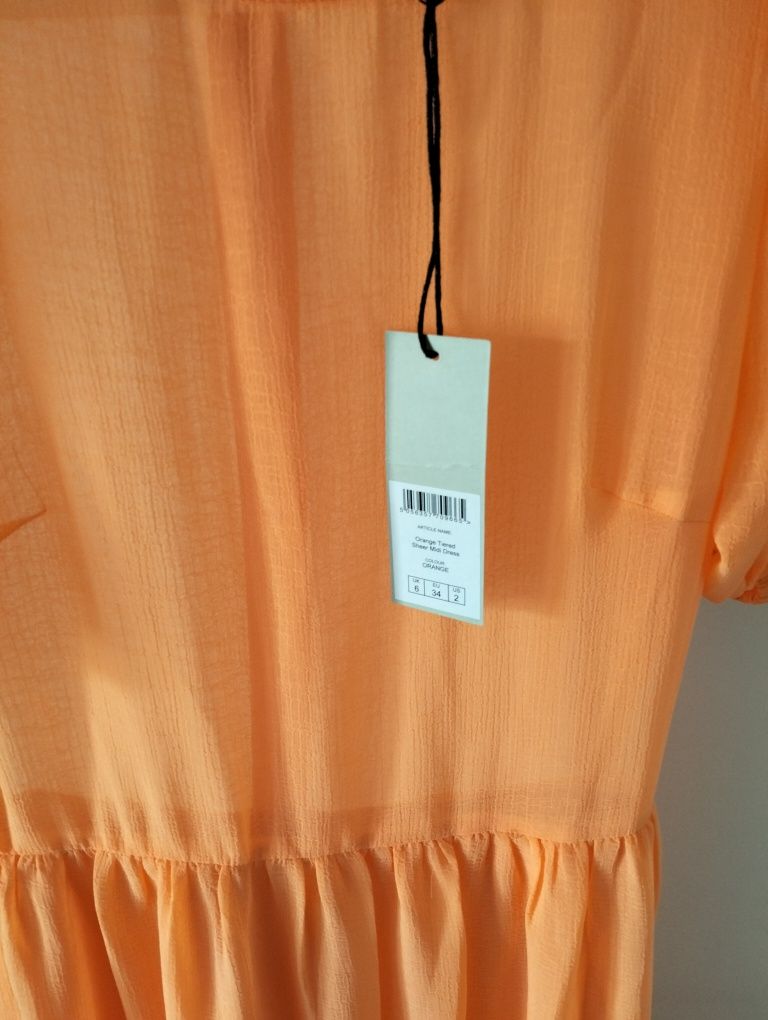 NEVER FULLY DRESSED - Midi sukienka rozmiar 34