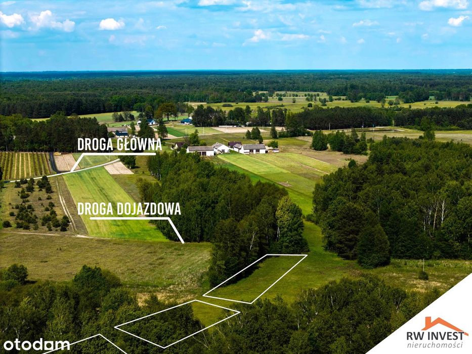 Atrakcyjne działki w Brzeźcach