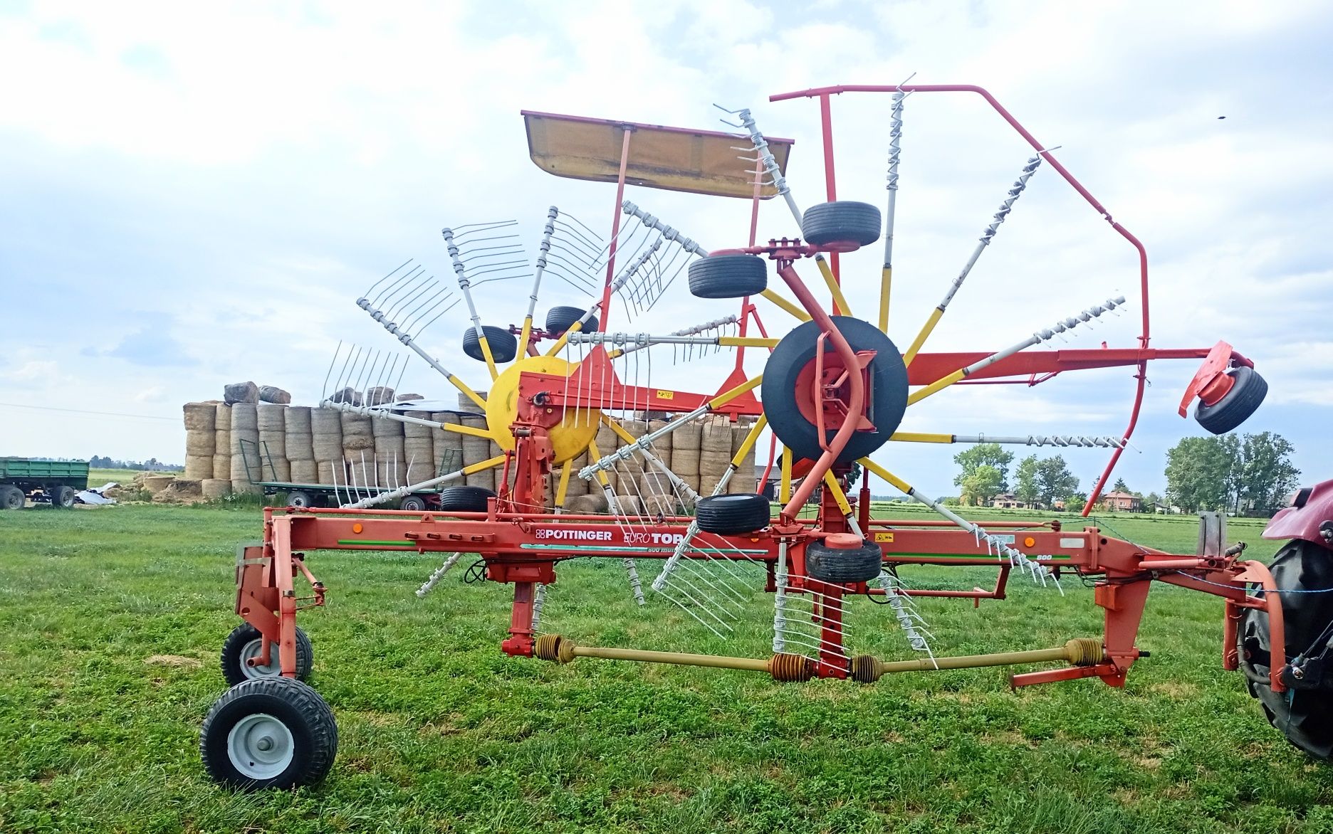 Zgrabiarka pottinger 800 Claas fella Krone