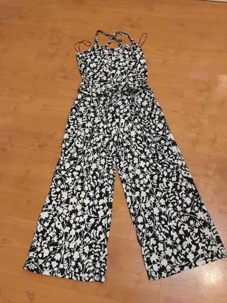 Macacao Preto Floral da Mango