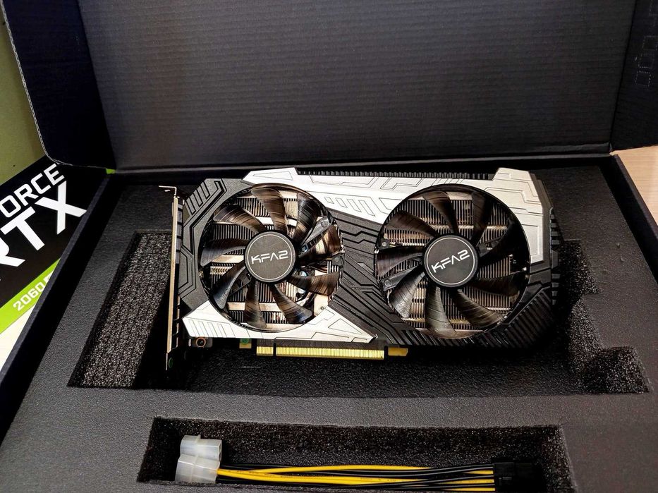 Відеокарта KFA2 GeForce RTX 2060 Super 1-Click OC Гарантія 3 місяці