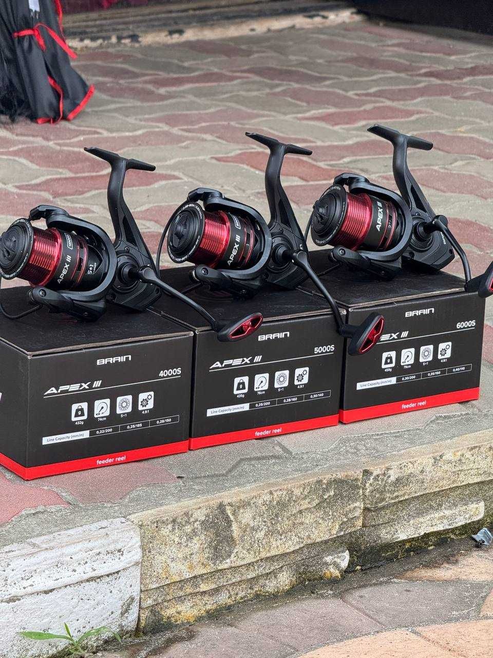 Фідер+котушка BrainClassicSE 2.7-3.9м100-180г+BrainApexIII 4-6000S 6bb