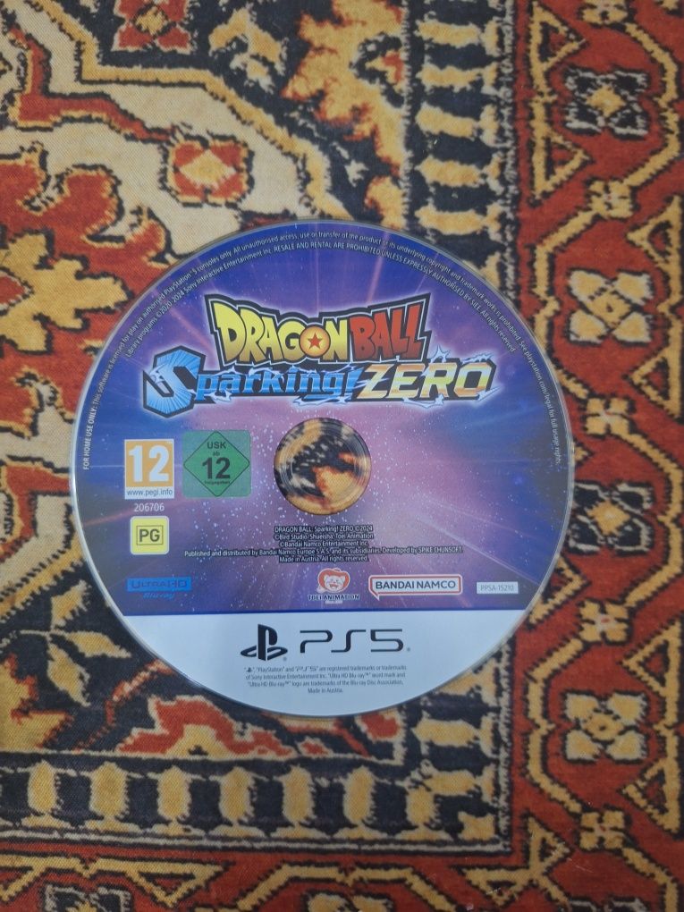 Dragon ball sparking zero ps 5