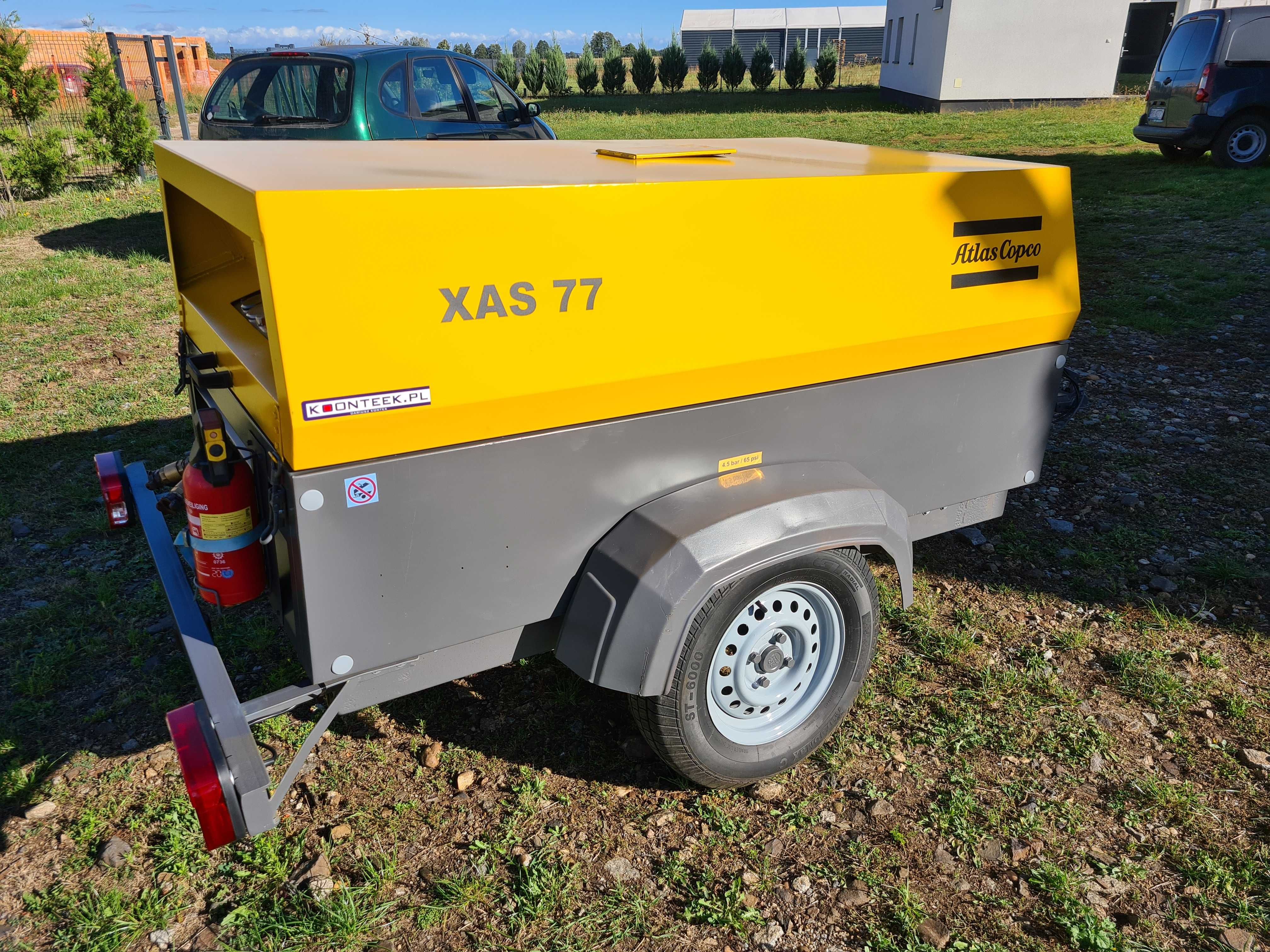 Kompresor ATLAS COPCO XAS 77, 4,30 m3