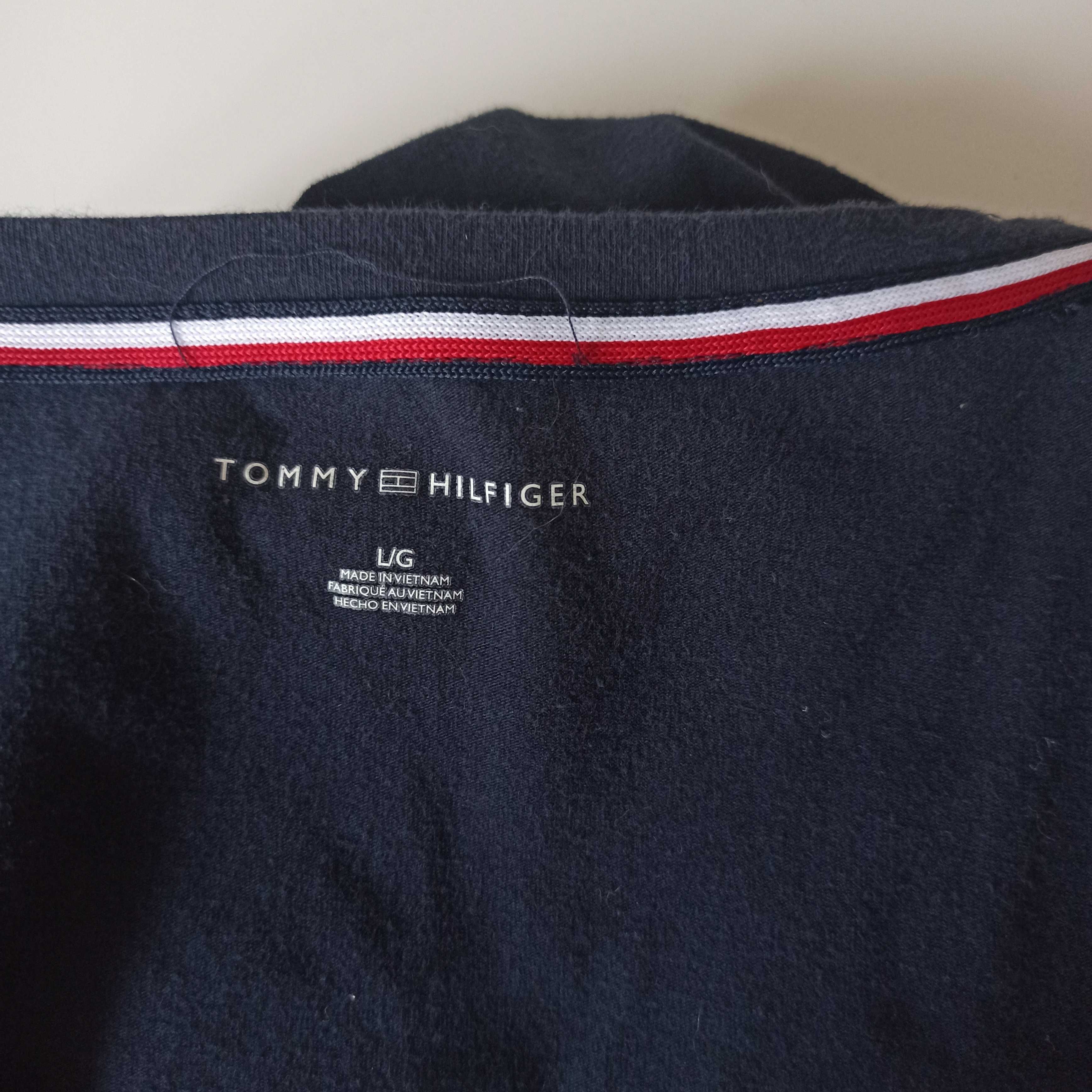 Tommy Hilfiger ML sukienka z USA, długi rękaw. Midi.