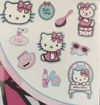 Hello Kitty 10 piankowych ozdób na ścianę