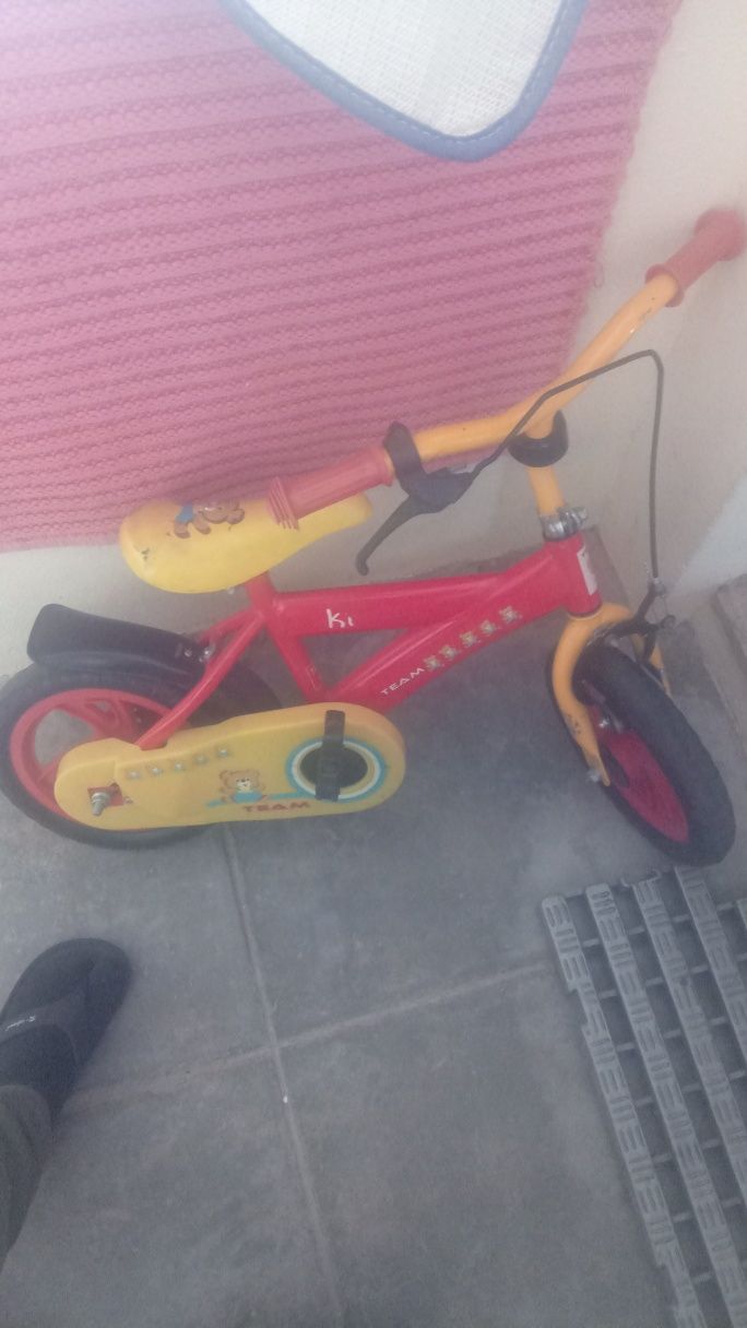 Bicicleta e triciclo