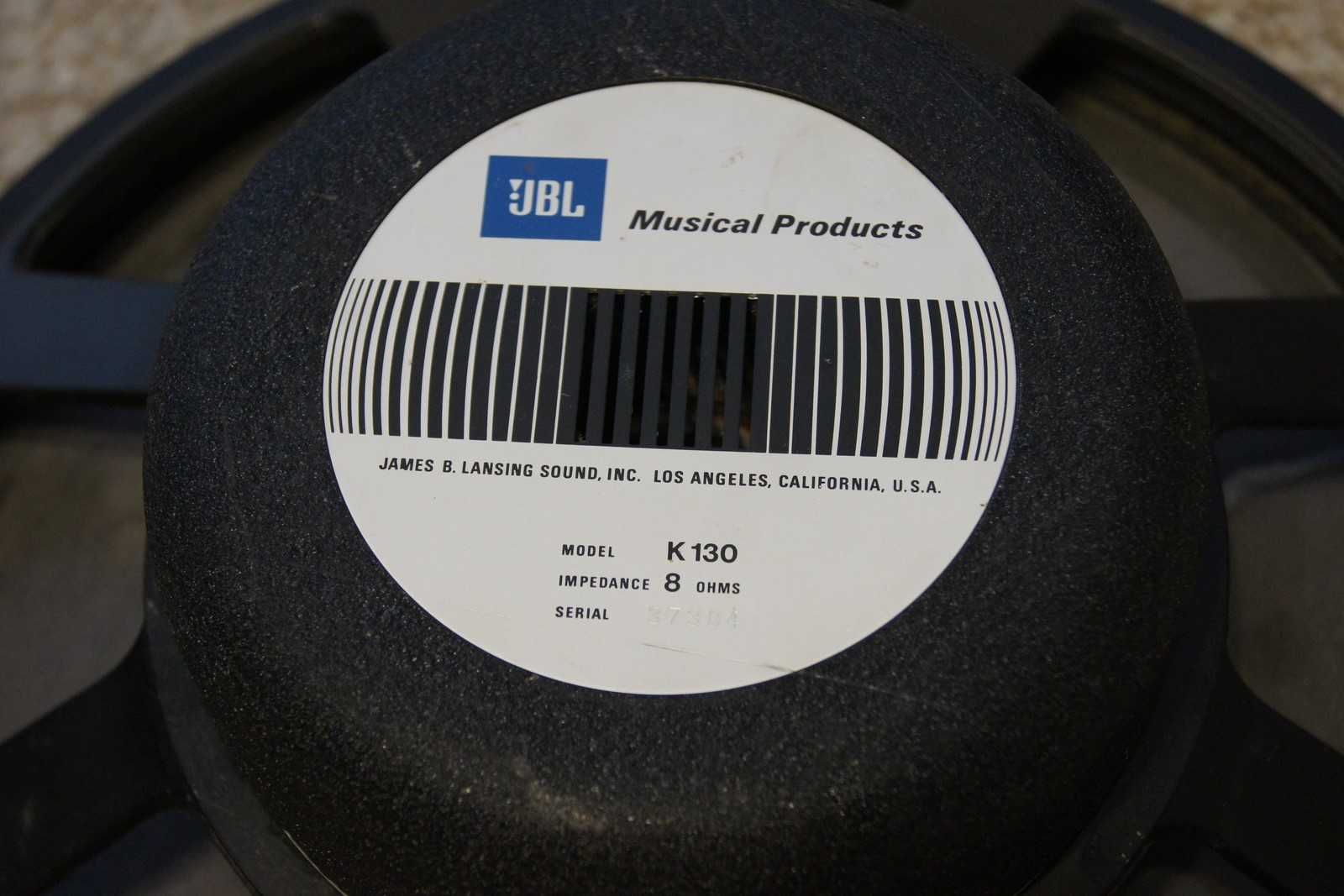 Legendarny głośnik gitarowy i nie tylko JBL K130 15" 8ohm