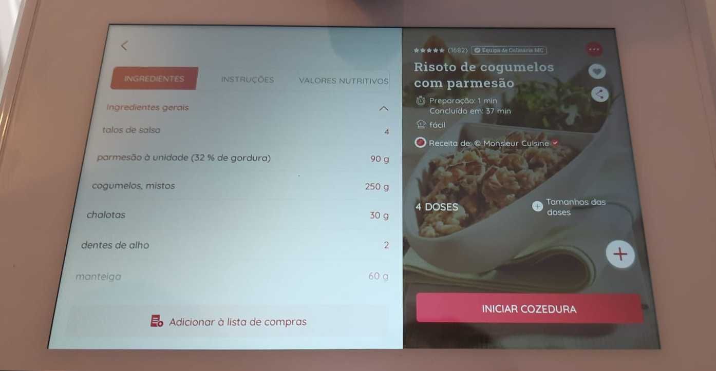 Robot de cozinha Monsieur Cuisine Smart - Silvercrest Lidl