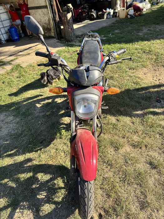 Romet zk 125fx  motor - Zamiana