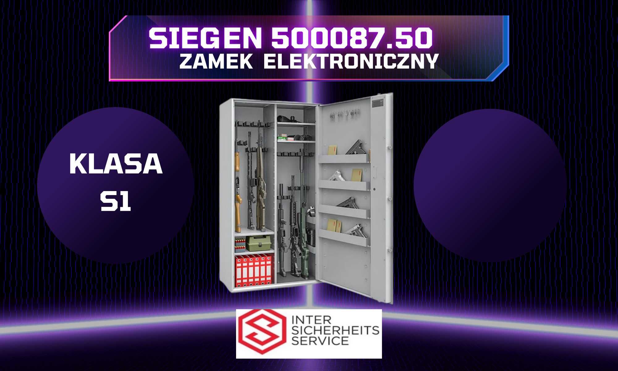 szafa na broń sejf S1 Siegen MAX kombi 500087.50 zamek elektroniczny