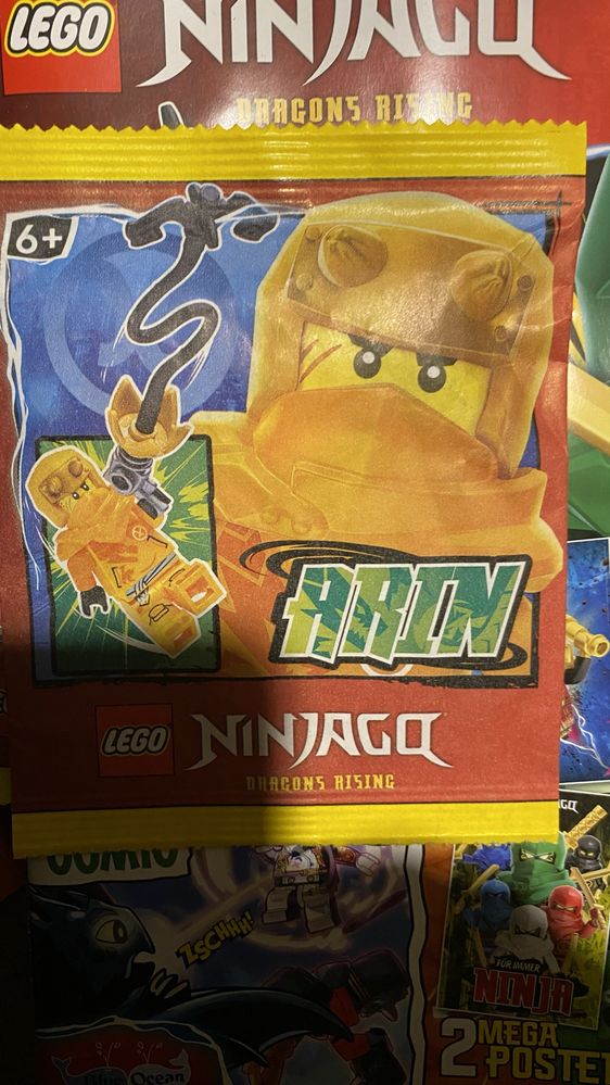 Lego Ninjago figurki Zane Kai Aron Sora Cole