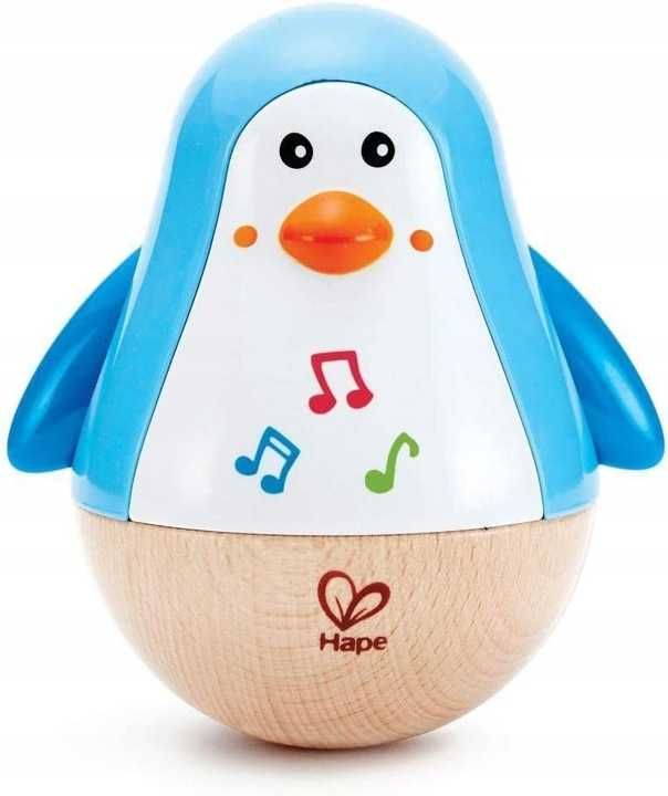Hape Bujający Się Pingwinek Muzyczny Pingwin Wydającym Dźwiękiem C277