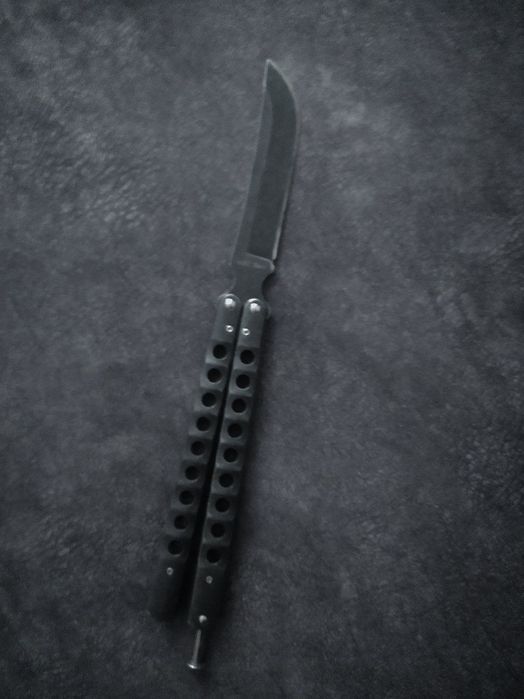 нож бабочка 440c steel