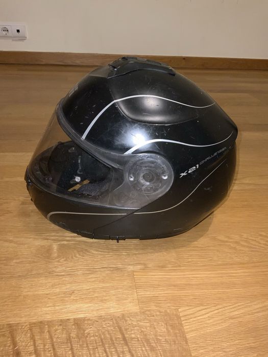 Capacete mota homologado tamanho L da GIVI