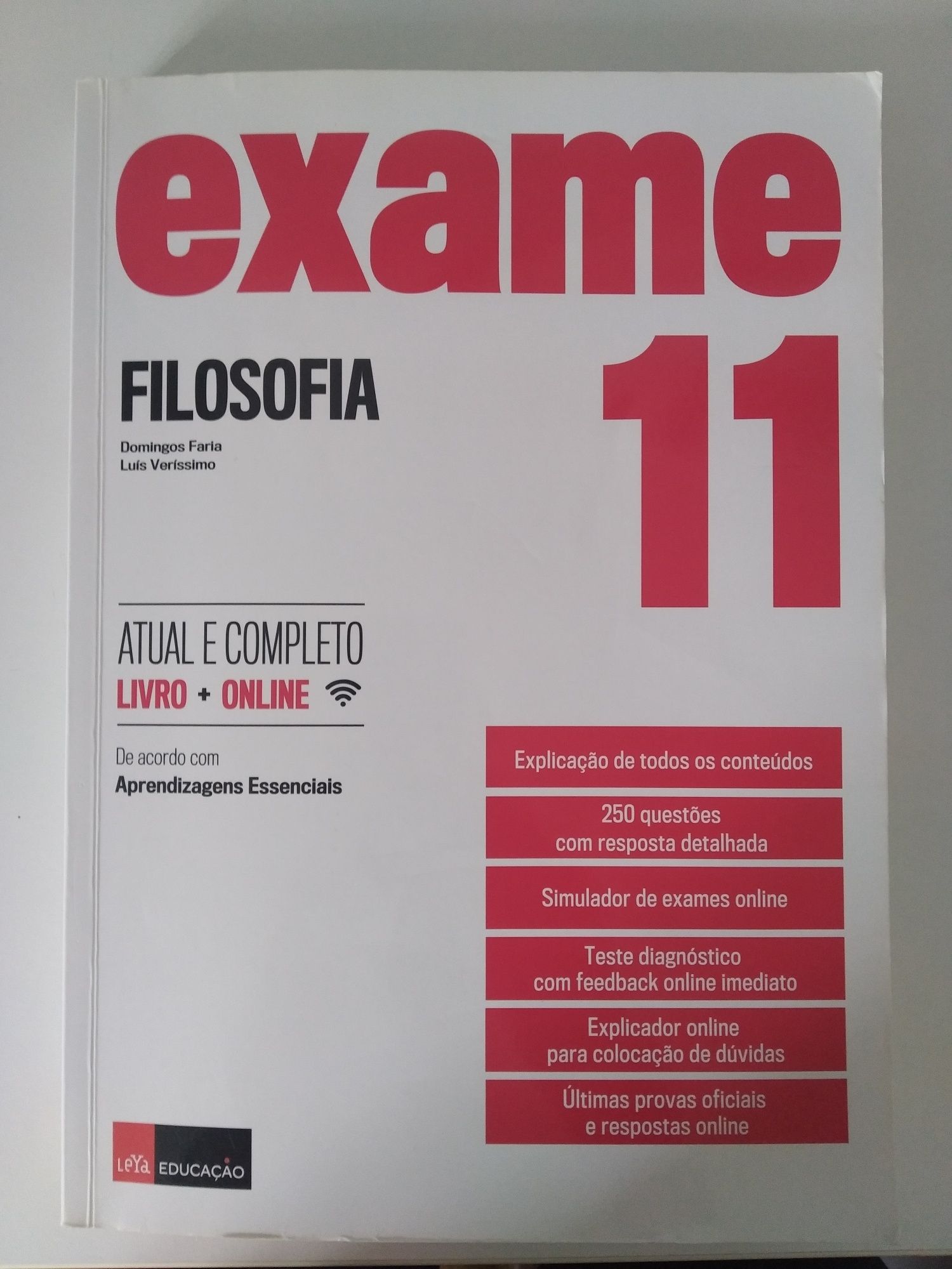 Livro de Filosofia 11° Ano Preparação Exame 2023 LEYA