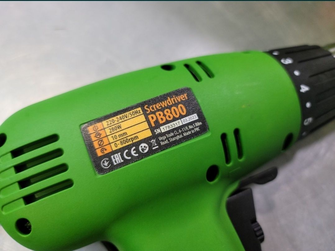 Сетевой шуруповерт ProCraft PB800 Дрель Шуруповерт Гарантия