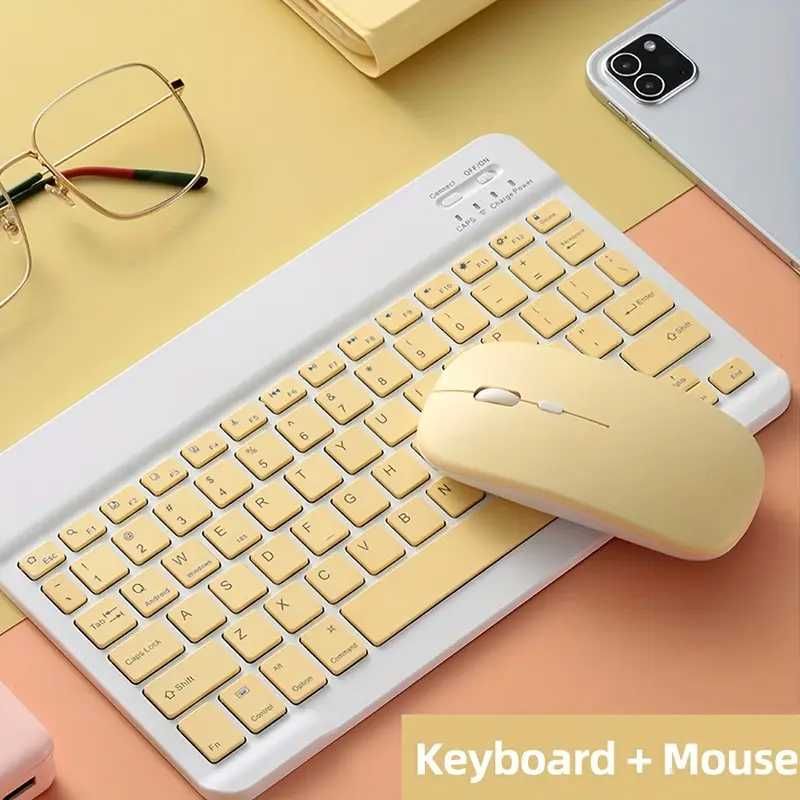NOVO - Conjunto de Teclado e Rato Sem Fios em várias cores