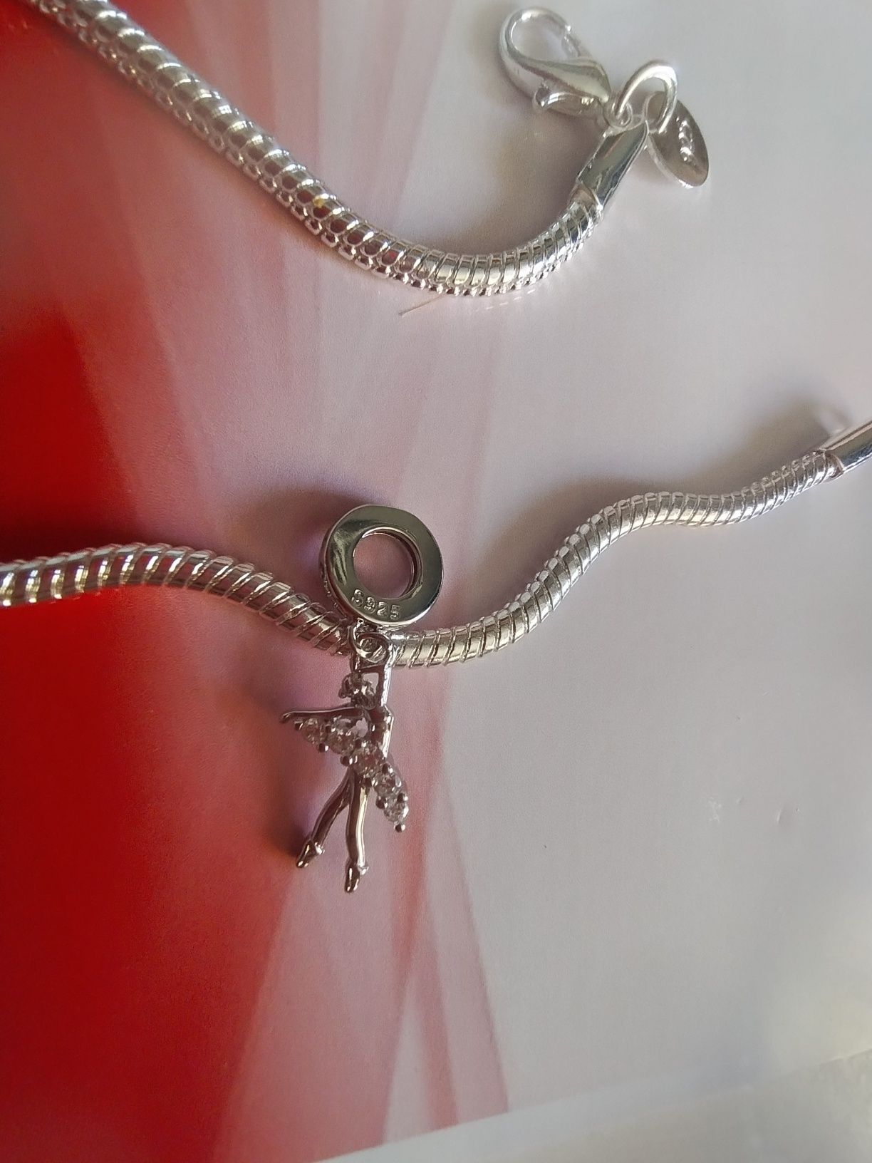 Charm's charms zawieszka do bransoletki baletnica balet srebro 925