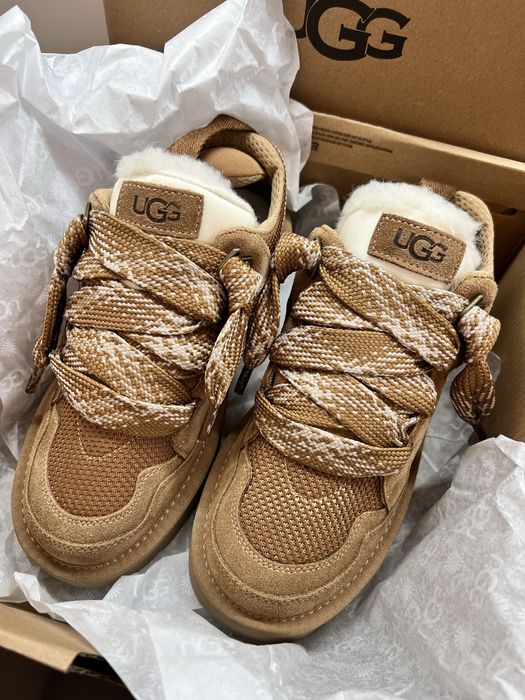 UGG lowmel mustard brazowe buty kozaki