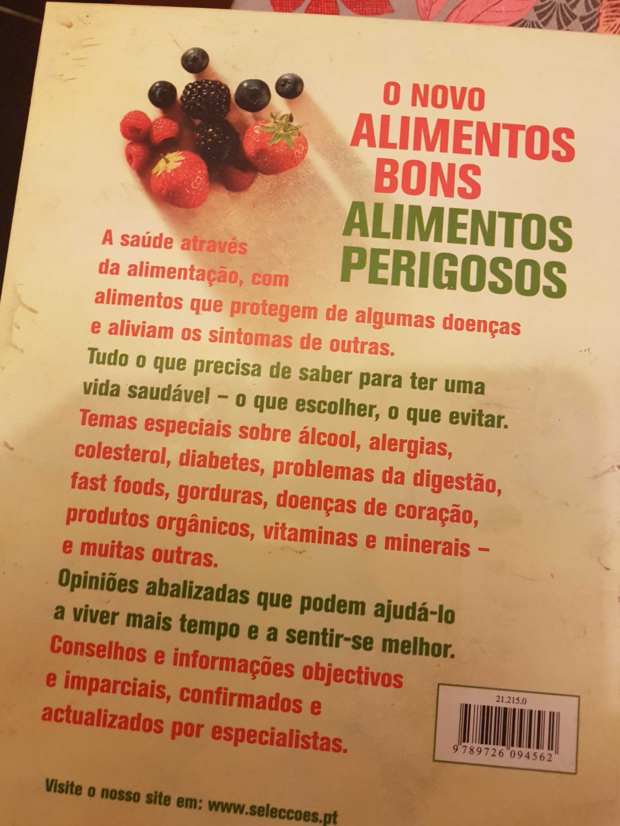 Livro O novo alimentos bons Alimentos perigosos