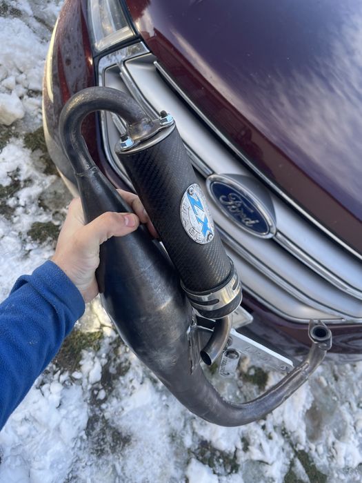 Труба (резонатор) Leovince Hand ZX торг