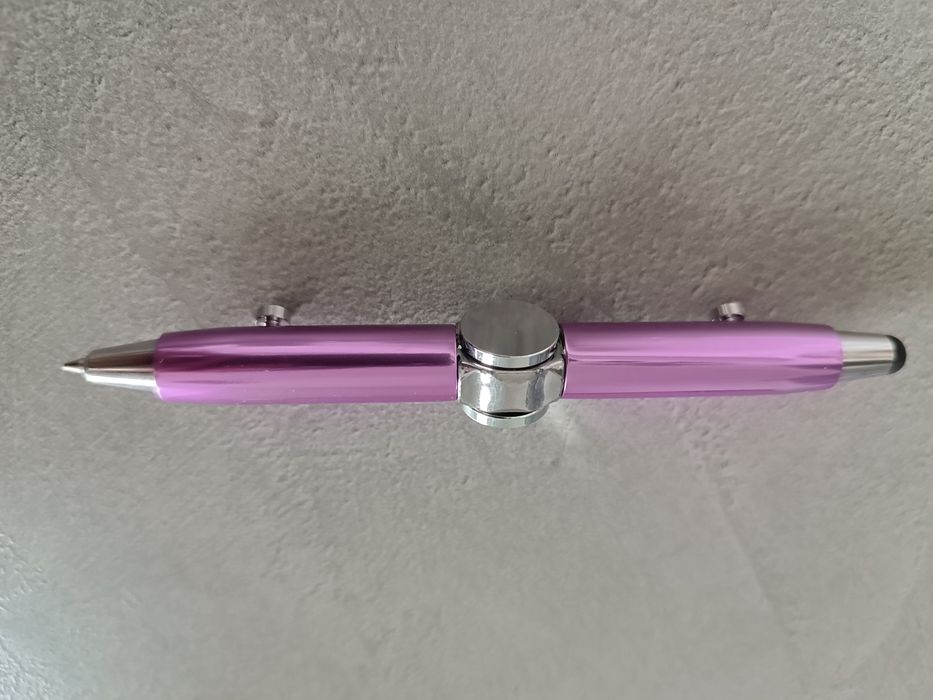 Długopis Hand spinner pen fioletowy