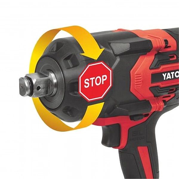 Klucz Udarowy Aku. 18V Bezszczotkowy 3/4'' 2400Nm M16 - M36 Yato (Korp