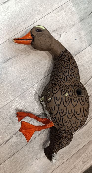 Утка подсадная муляж для охоты чучело