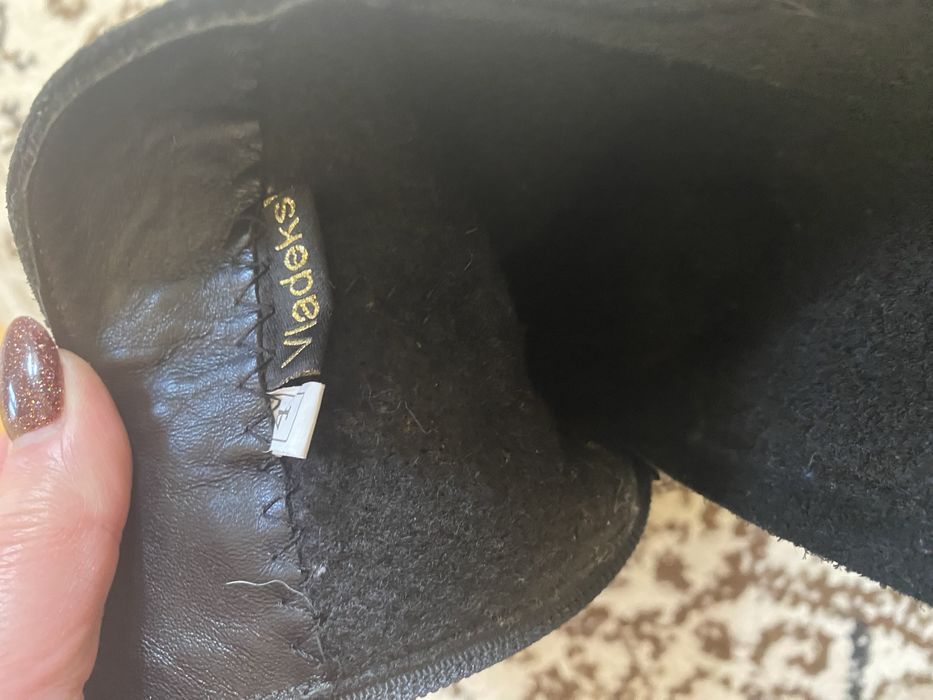 Продам чобітки натуральна замша демисизон жіночі