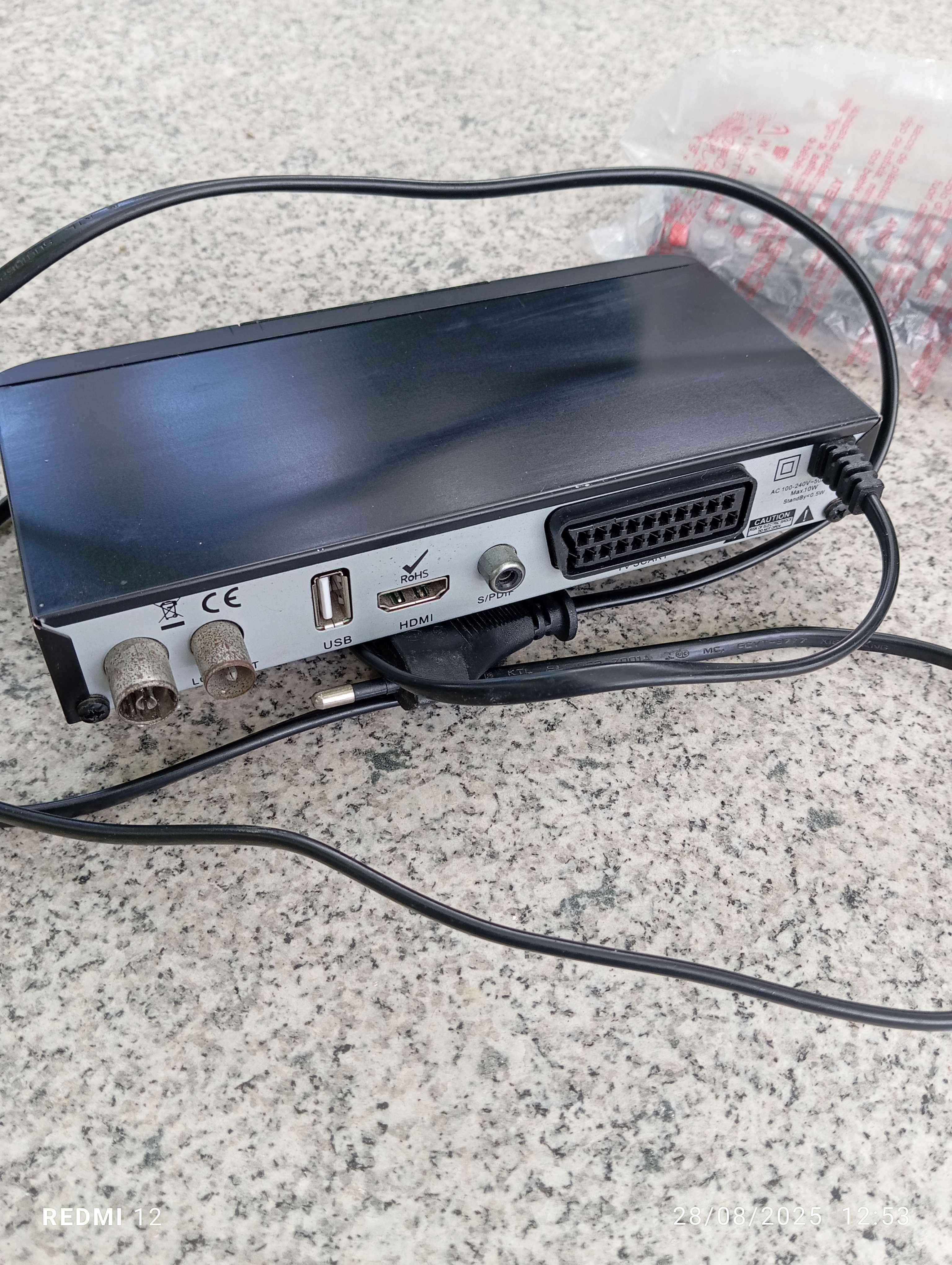 Receptor de TDT em bom estado como novo
