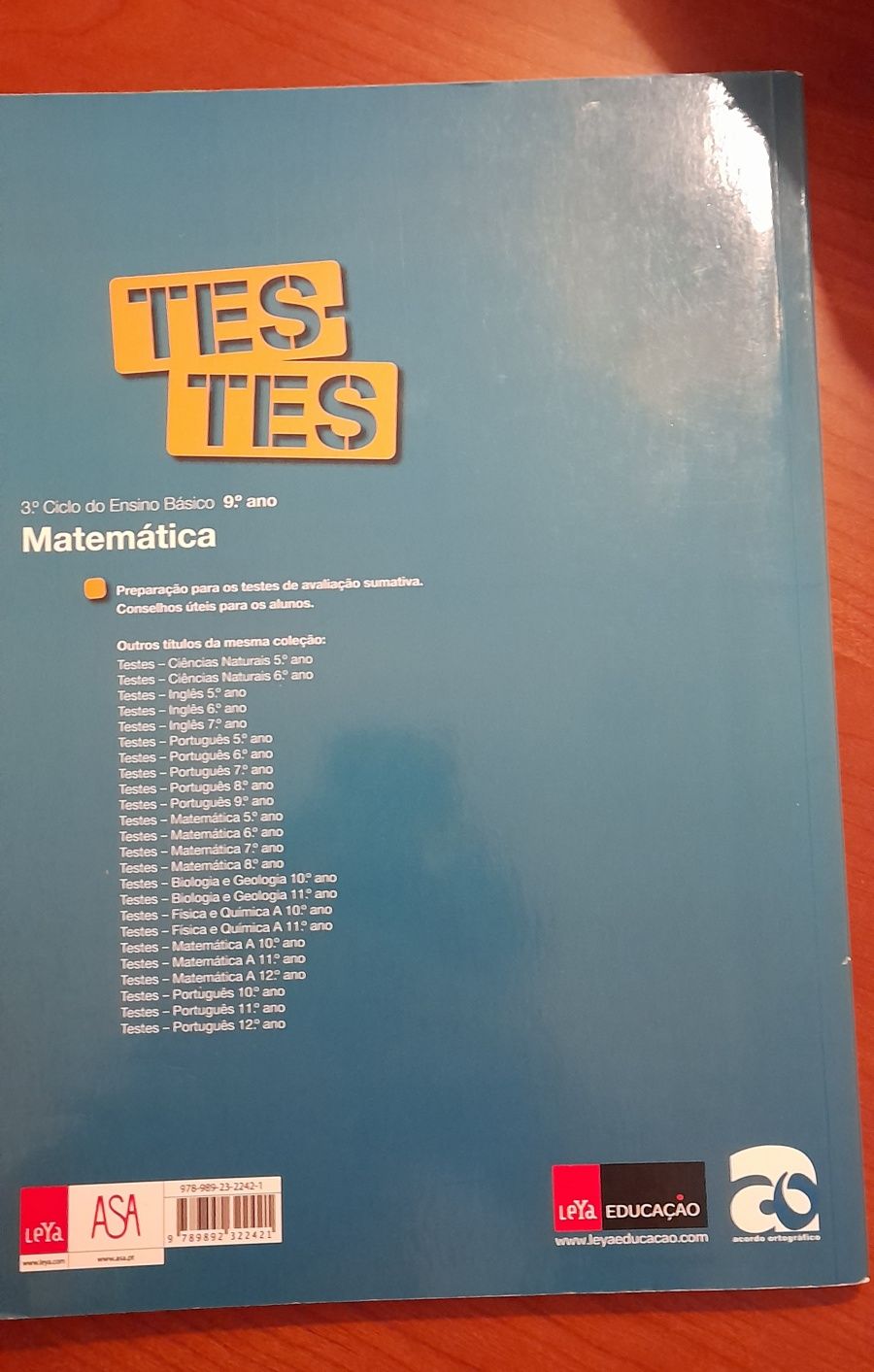 Livro de preparação para os testes 9°ano de matemática