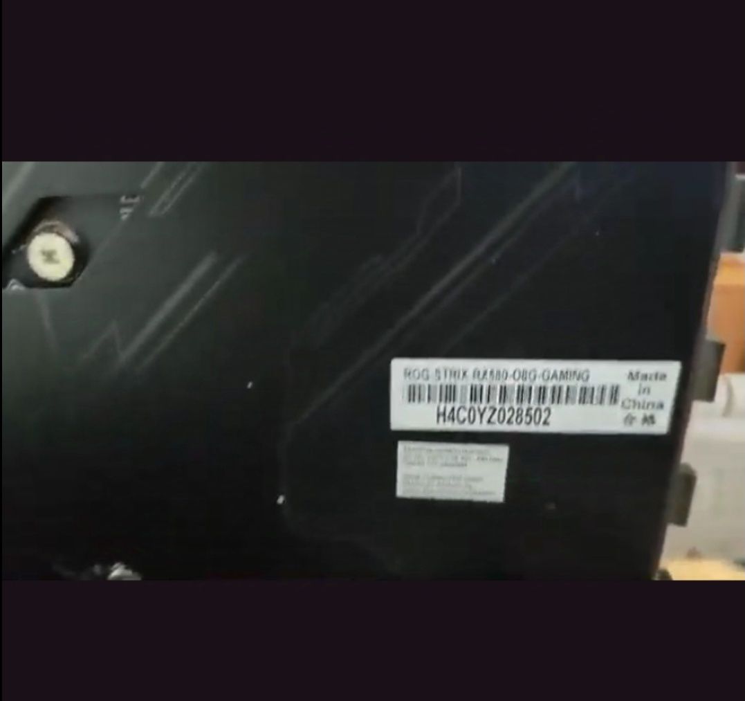 Видеокарта Asus AsRokc 580