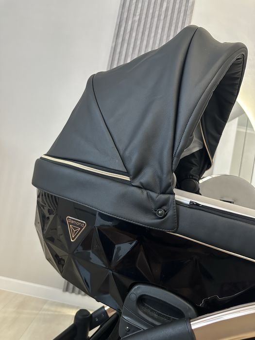 Wózek gondola spacerówka junama diamond miedziany stelaż