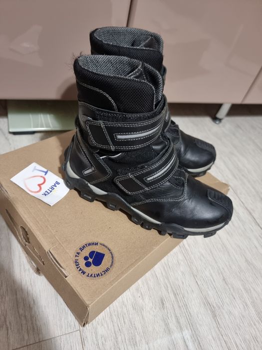 Шкіряні черевики Bartek для хлопчика 35 розмір