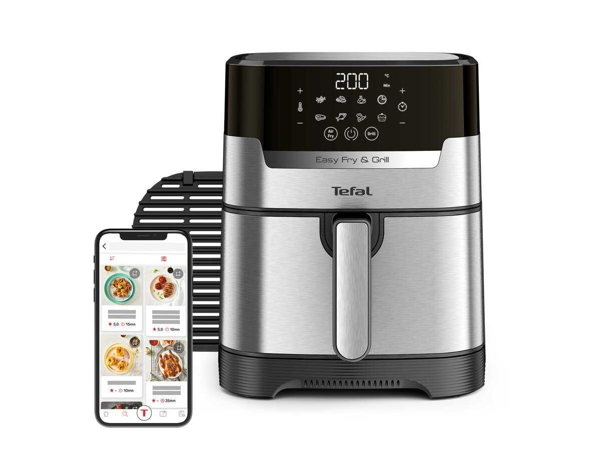 Фритюрниця TEFAL Deluxe EY505D15 без жиру