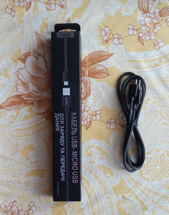 Кабель для USB-micro USB 100см