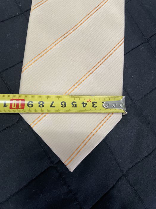 Krawat meski kremowy