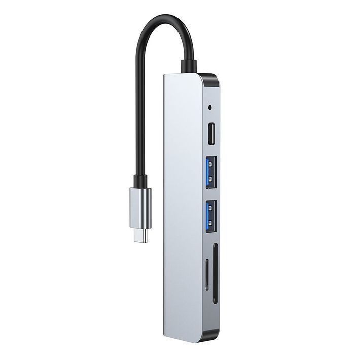 Adapter Tech-Protect V4-Hub 6w1 do laptopów z USB-C