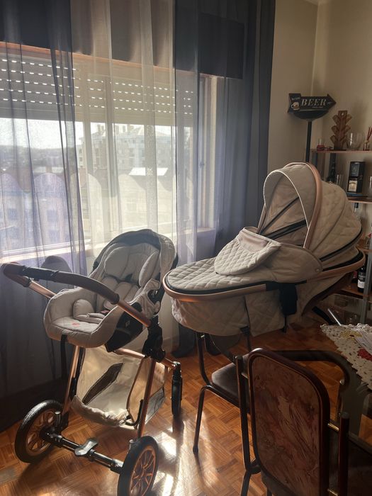 Carrinho de bebé 3 em 1